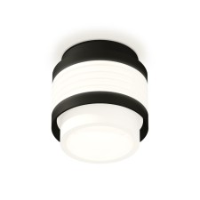 Ambrella Light Acrylic lamp, XS8432001, GX53 LED 12 W, black sand, white matte