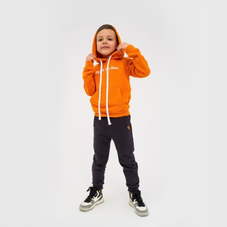 Children's sweatshirt KAFTAN "Trendy" R.38 (146-152), Orange-4