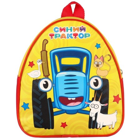 Baby's backpack "Blue Tractor"-4