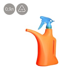 Watering can, 0.9 l, with a spray, the color of mix
