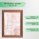 Photo frame pine c19 walnut 13x18 cm (plastic screen)