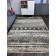 Rectangular carpet Merinos Ibiza, size 160x230 cm, color beige-black