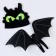Carnival set of "Dragosha": wings and hat
