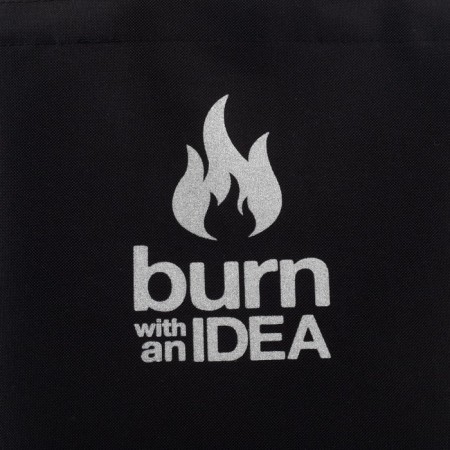 Shoper Burn with Idea, sparkles, without lightning, without lining, black color-2