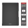A4 A4, 96 sheets in the Erichkrause Folderbook cage, removable plastic cover, offset unit, whiteness 100%, black