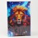 Diamond mosaic with a partial filling on the lion's subframe, 20 x 30 cm, with a garland