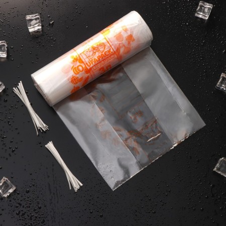 Packets for freezing products “Ufa Pak”, 3 liters, 25 × 35 cm, 35 pcs, with clips