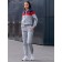 Female ishomatic costume, size 44, gray color, red color