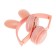 Wireless headphones Y08R, invoices, children's, BT 5.1, backlight, 400 mAh, pink