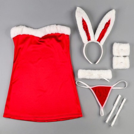 Carnival set My Secret (ears+chocker+dress+bracelets+panties)-1
