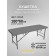 Cosmetological couch with a face for the face Massage Basic + SV, size 180 × 60 × 68-84 cm, color gray color