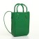 Bag children charm, 13*3.5*16.5, depth without fastener, dl strap 110cm, green