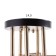 Chandelier 2016/5 E27 60W gold-black 44x44x19.5 cm Bayerlux