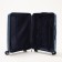 Middle suitcase 24 ", lightning department, code castle, 4 wheels, blue color