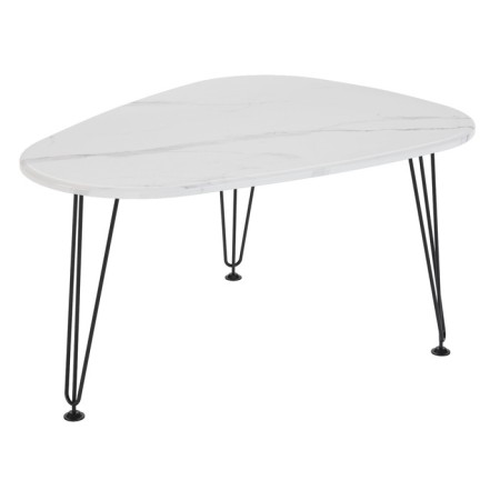 Cubic cube table, 870 × 670 × 446 mm, color of marble Monte white