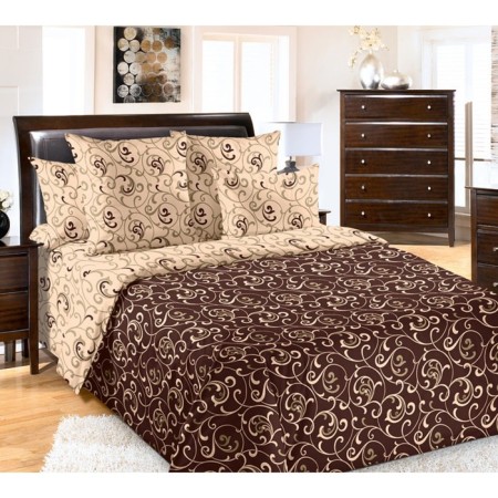 Bed linen euro, size 220x240 cm, 210x215 cm, 50x70 cm - 2 pcs, 70x70 cm - 2 pcs
