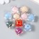 Busina Acryl with the undersized hole "Pillow - Color inside" MICS MIX 1.3x1.3 cm