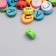 A set of beads made of polymer clay "Astra" 10 mm 20 g, English alphabet