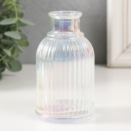 Diffuser for essential oils "Vertical" 90 ml transparent mother -of -pearl 5.5x5x9.5 cm