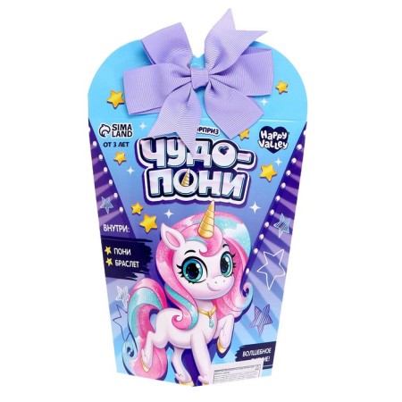 Toy-Surprise "Miracle Poni" with a bracelet, mix-7