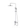 Shower system IDDIS RAY RAYSB3FI06, tropical shower, shower, brass, chromium