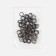 Adobe, d = 8/13 mm, with a plate, 50 pcs, black nickel color
