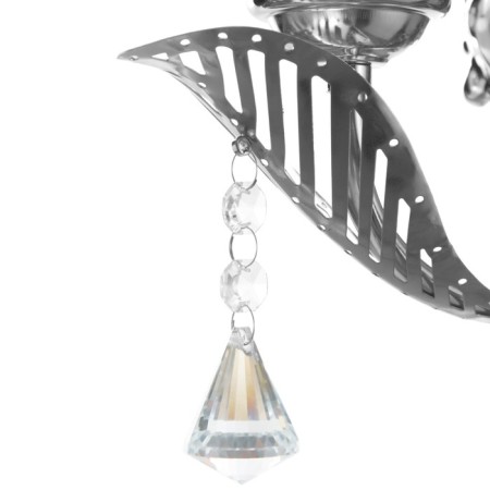 Bra "Federica" ​​E27 40W chrome 12x16.5x28 cm-6