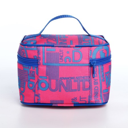 Lightning cosmetic bag, pink color-1