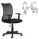 The operator’s chair Brabix Spring MG-307, with armrests, black