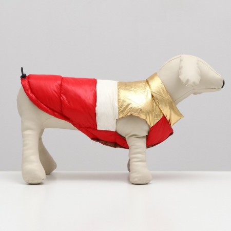 Jacket for dogs with weighting size 14 (DS 32, OG 42, Osh 31), gold-red-1