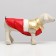 Jacket for dogs with weighting size 14 (DS 32, OG 42, Osh 31), gold-red