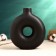 Kashpo - Vase "Lind" Black, 21x17x7cm