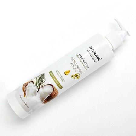Body cream against dryness with coconut and olive oil, 300 ml, bonami-2