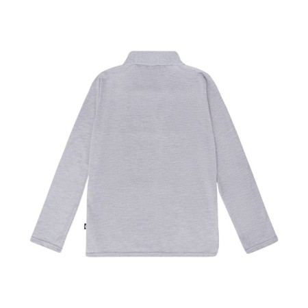 Longsliv-Polo for boys, height 152 cm, color gray melange-2