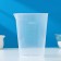 Measured glass of shade, 1 l, the color is transparent