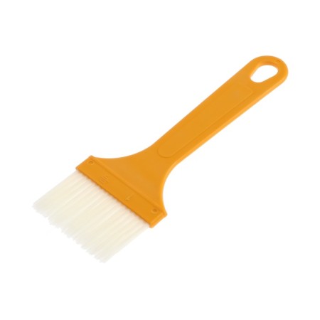 Brush flat promo, artificial bristles, plastic handle, 60 mm
