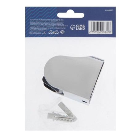 Bowle holder Zein Z83, adjustable, hidden installation, plastic, chrome-13