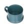 Thermos 1.2 l, with a glass flask, retains heat 24 hours, green
