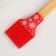 Silicone brush "Happy New Year", 32 x 9 cm