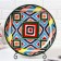 Largan Rishtan ceramics "Atlas", 31 cm, multi -colored