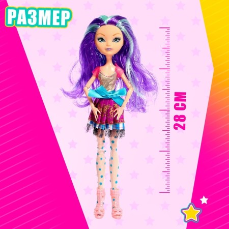 Fashionable hinge doll "Milana", mix-1