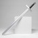 Souvenir weapon "Sword of the Middle Ages", 108cm, polystyrene foam