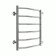 Water towel Terminus "Victoria" P6, 500x600 mm, lateral connection, chrome