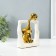 Souvenir Ceramics "Eliors - Support. Square" White with gold 6x13.5x17.5 cm