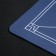 Cloth for poker, rubberized, 120 x 60 cm, thickness 3 mm, blue