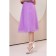 Female skirt, size 50, lilac color
