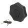 Airline fuel tank cover, with keys and protection, for Volvo, MB, Man, DAF, 80 mm