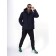 Ski jacket men's, size 50, the color is dark blue