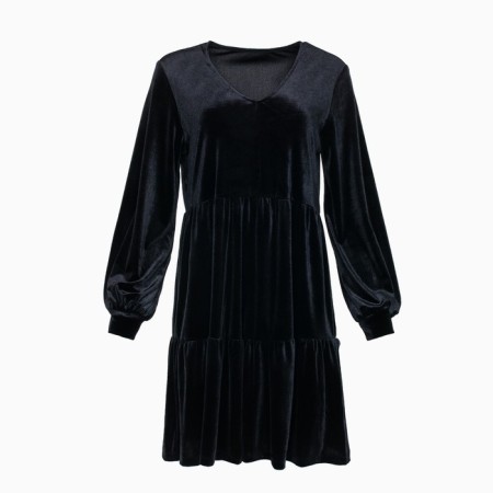 Women's dress, black color, size 48-6