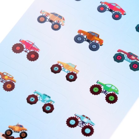 Set of stickers "Bigfaths" 100 pieces, A6-4